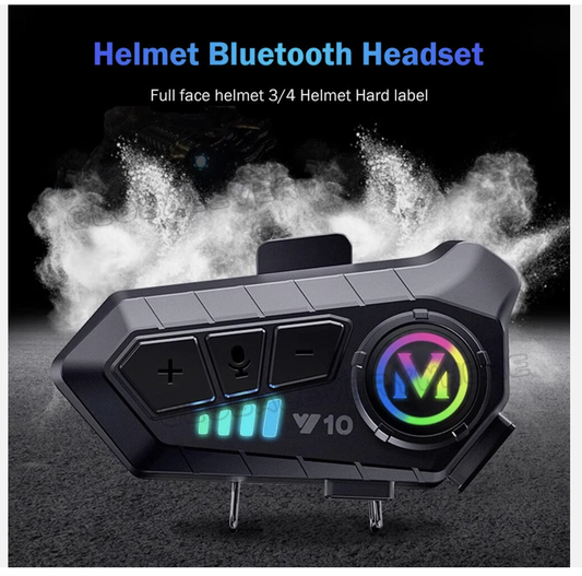 HiFi Bluetooth Motorcycle Helmet Headset Wireless call Motorbike Headphone