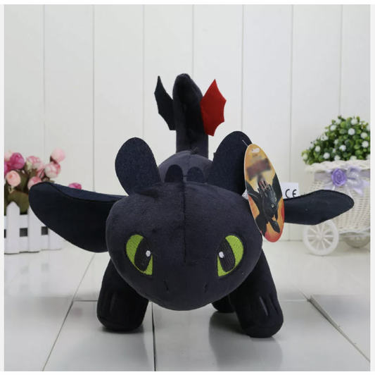 How Cotton Trains Your Dragon Toothless Plush Stuffed Toy Soft Plush Warm Doll