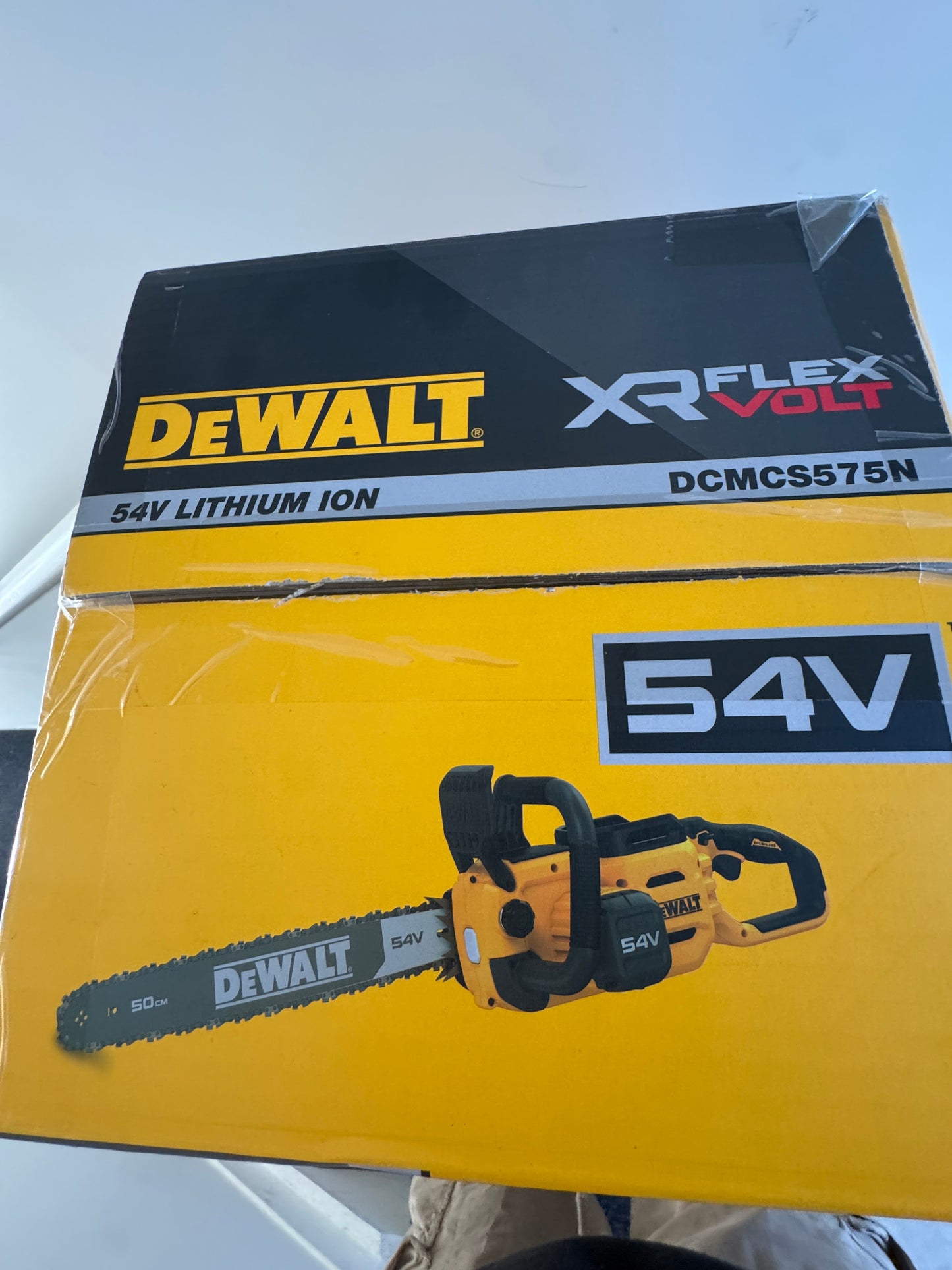 DeWalt DCMCS575N-XE 54V XR FlexVolt Li-ion Cordless Brushless 500mm (20") Chainsaw - Skin Only