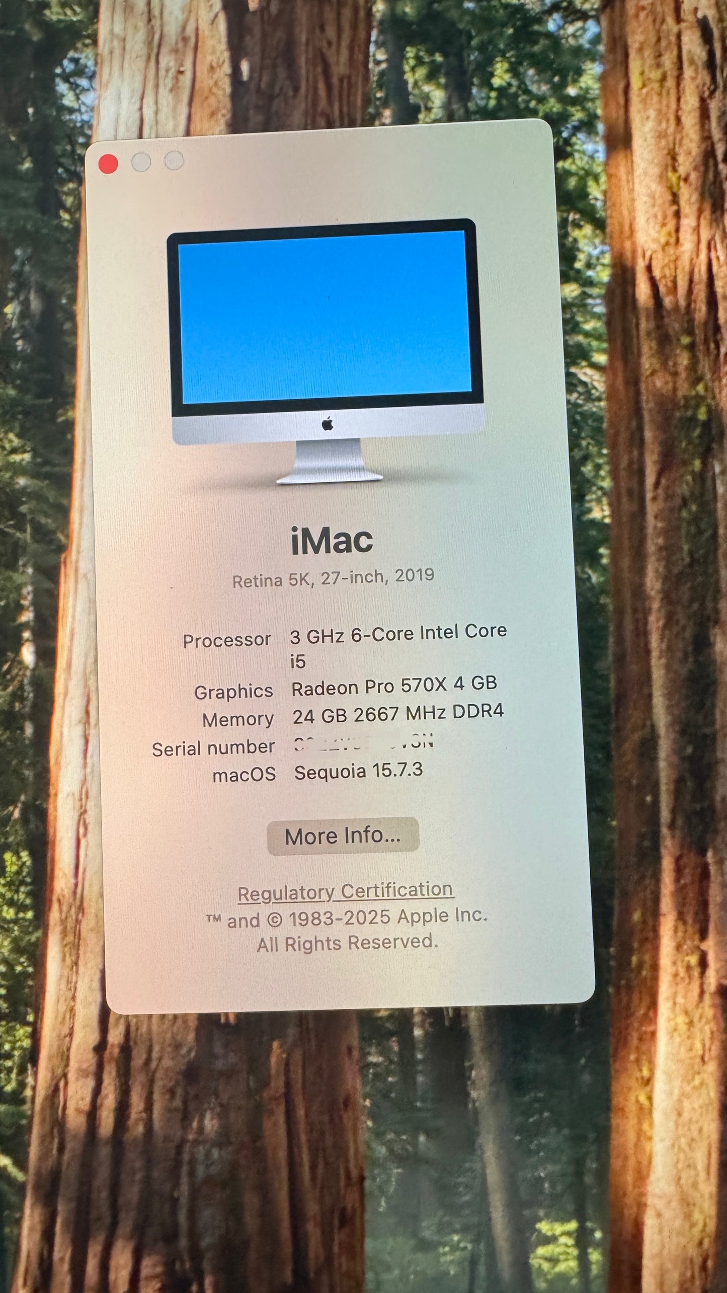 Excellent Apple iMac "Core i5"  27" (5K, 2019) 24GB 1TB