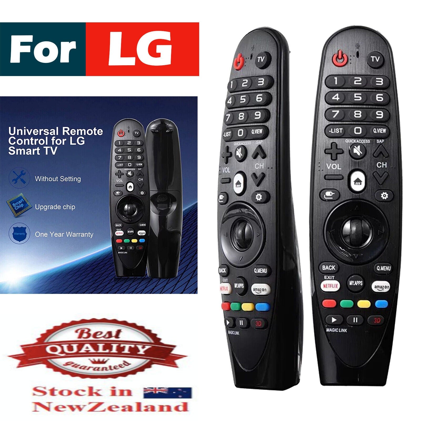For LG AN-MR650A Remote Control Replacement Controller Magic Smart TV ...