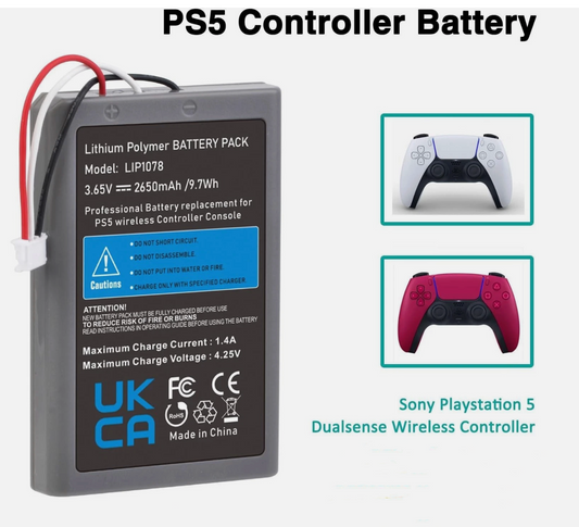 LIP1708 Battery For Sony PlayStation 5 PS5 DualSense Wireless Controller