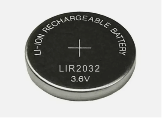 RECHARGEABLE LIR2032 EUNICELL 3.6 VOLT LITHIUM BATTERIES BATTERY