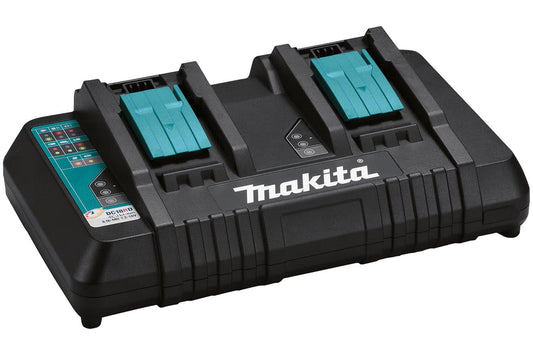 GENUINE MAKITA DC18RD 18V LXT Dual Port Rapid Optimum Charger