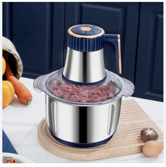 5L Electric Meat Grinder Mincer Sausage Vegetable Food Processor Blender Home