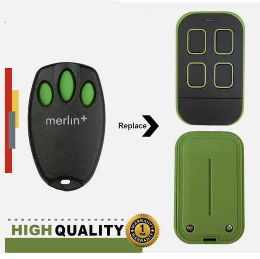 merlin + C945 CM842 C940 C943 merlin+ Replacement Garage Remote Control New