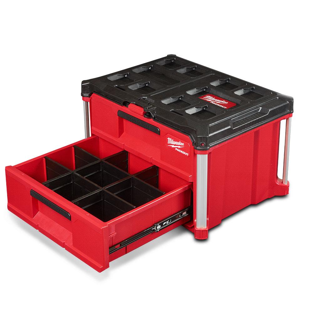 Milwaukee 48228442 PACKOUT 2 Drawer Tool Box