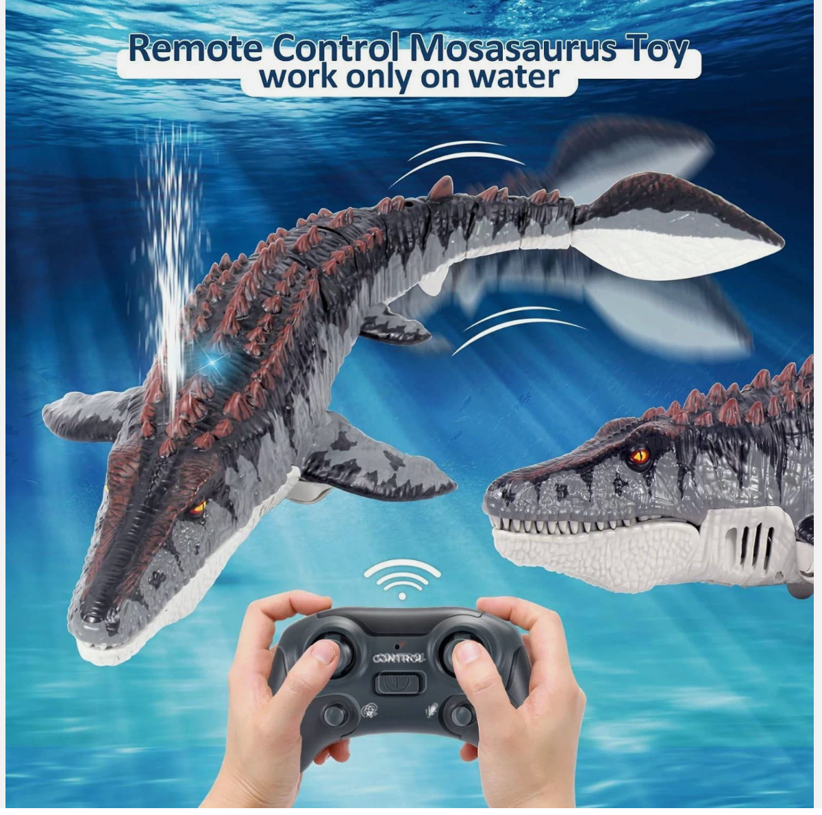 Remote Control Mosasaurus Pool Toy
