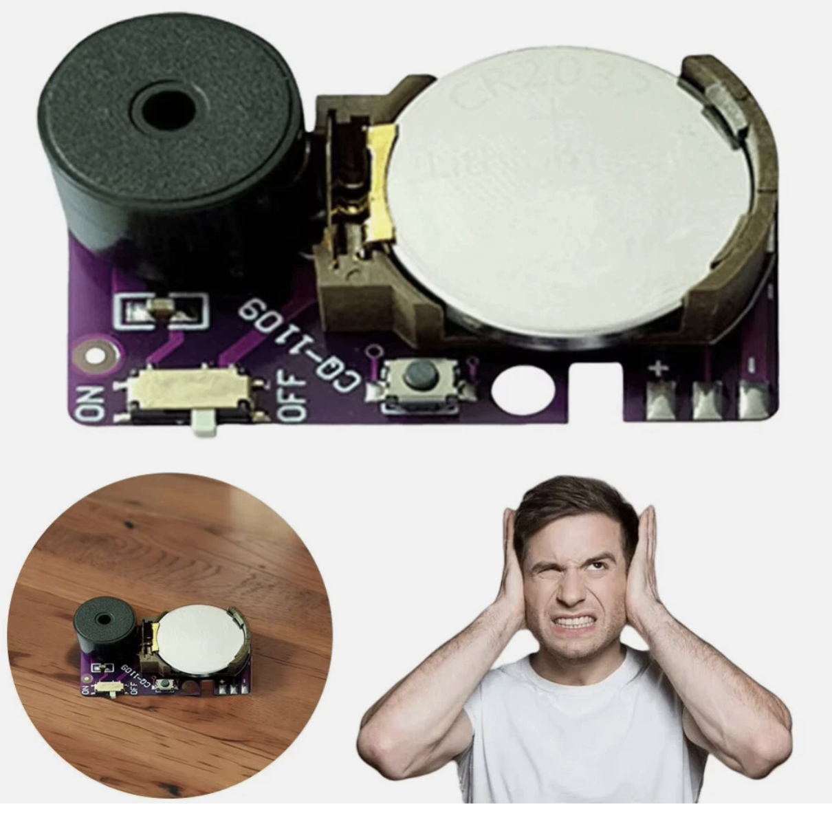 Prank Noise Maker Annoying Noise Maker Beeper Prank Device PCB Beeping