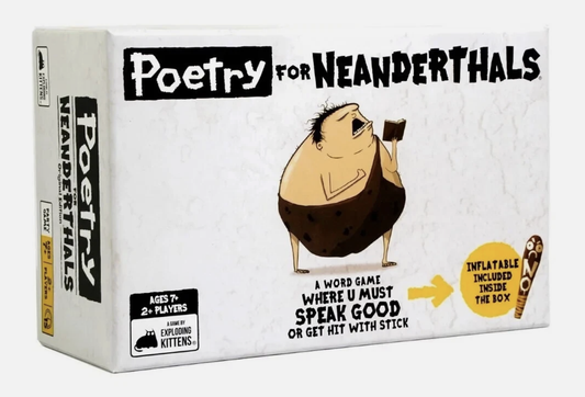 Poetry For Neanderthals - NEW Board Game -