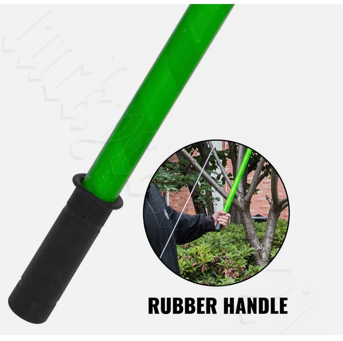 Detachable Pole Pruning Saw 8m Tree Trimmer Saw Shearing Storage Bag Portable
