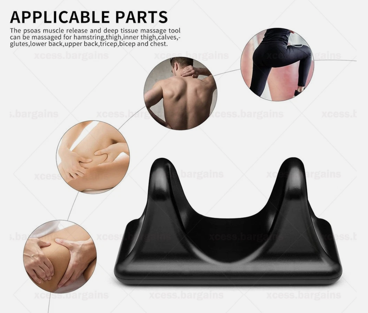 Psoas Muscle Release Tool and Deep Tissue Mass Body Massager Release Tool Gym