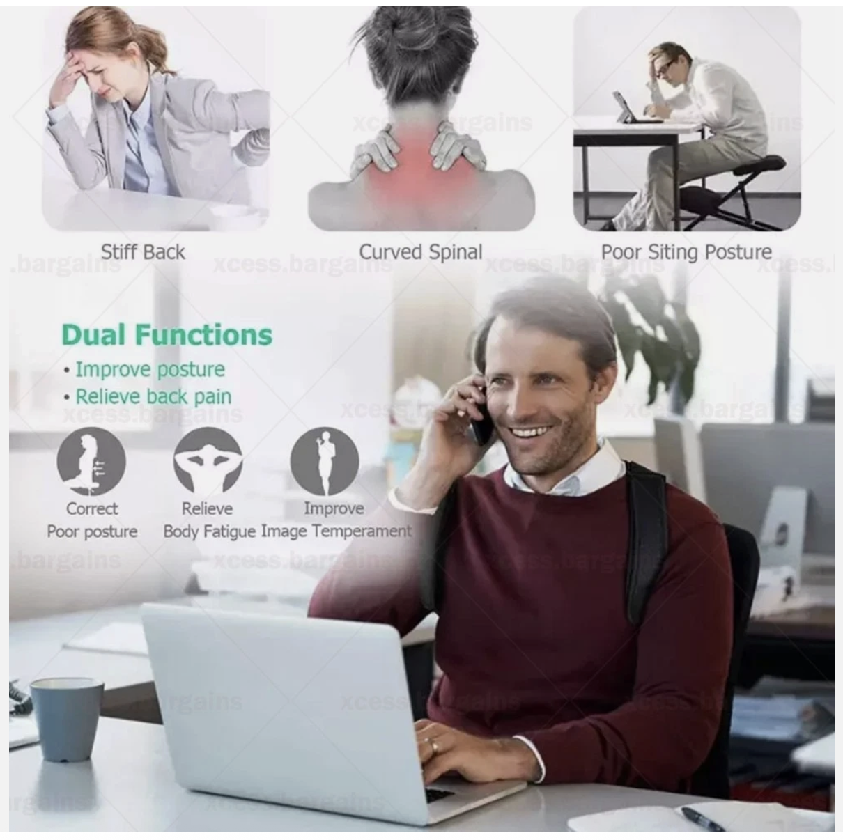 Psoas Muscle Release Tool and Deep Tissue Mass Body Massager Release Tool Gym