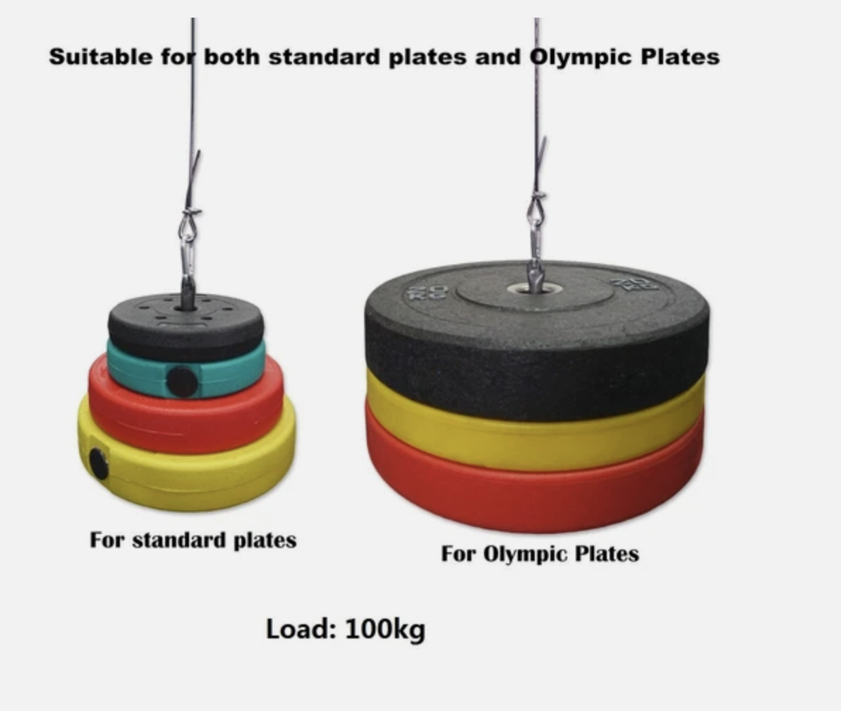 Pulley System Cable Attachment Pull Down Machine DIY Home Gym Workout Kit