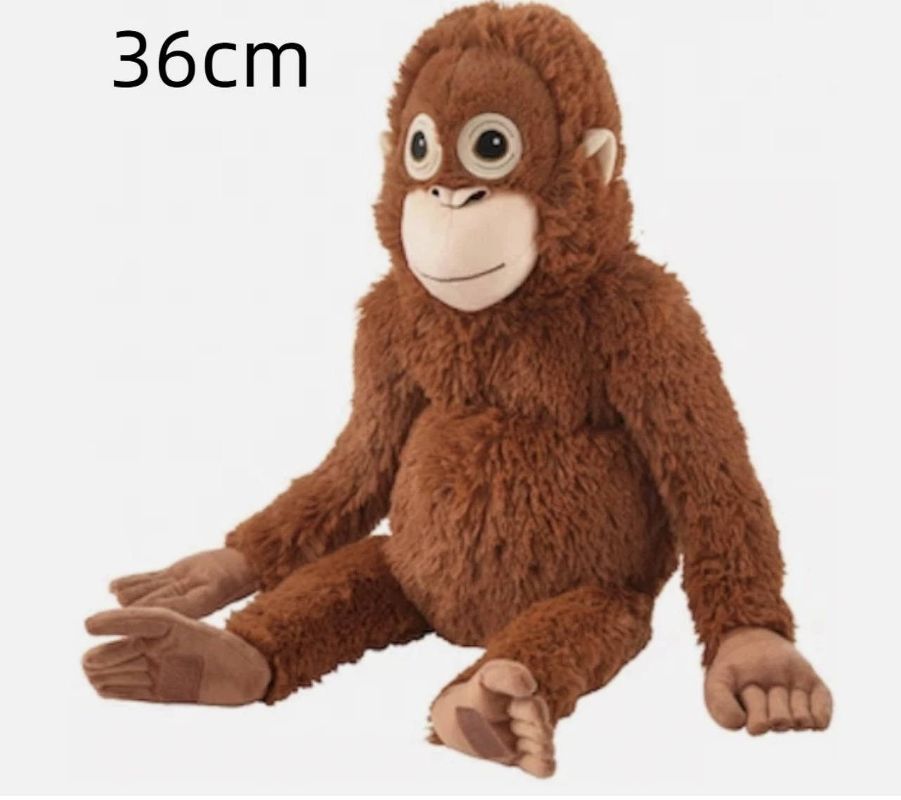 Punch Monkey compatible IKEA DJUNGELSKOG Orangutan Plush 36cm 14" Toy Monkey