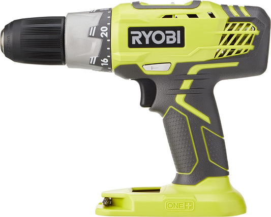 Ryobi R18DDP2 18V ONE+ 2-Speed Cordless Drill Driver 13mm keyless chuck