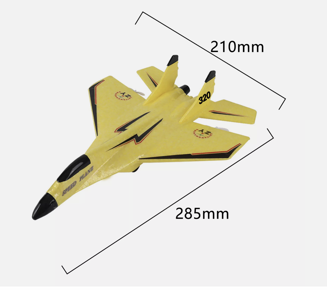 Remote Control Plane RC Airplane EPP Foam 2.4 Ghz SU-35 RC Toy Kids Gift