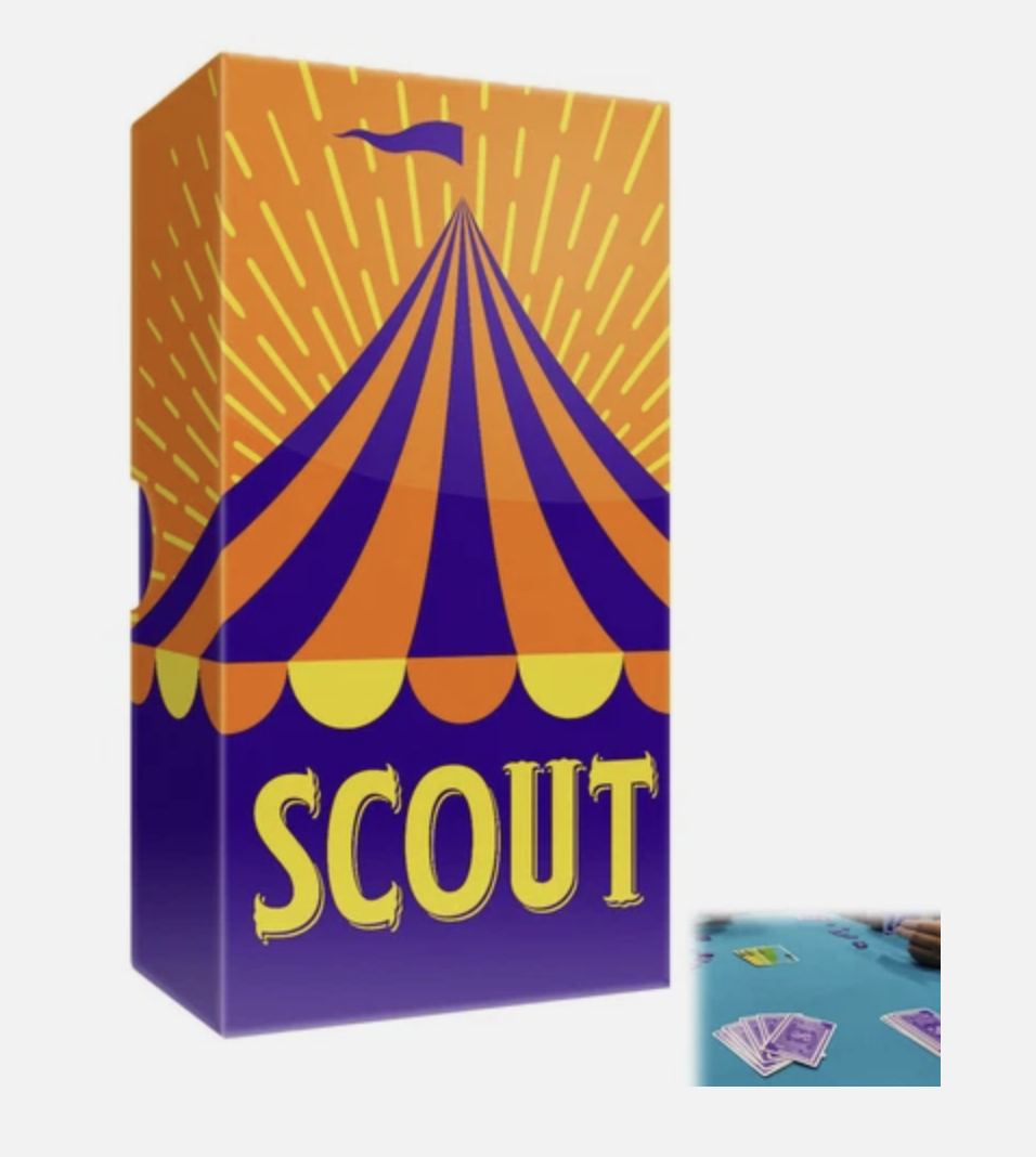 Oink Games Scout Card Game 2-5 Players - Fun Circus Family Game