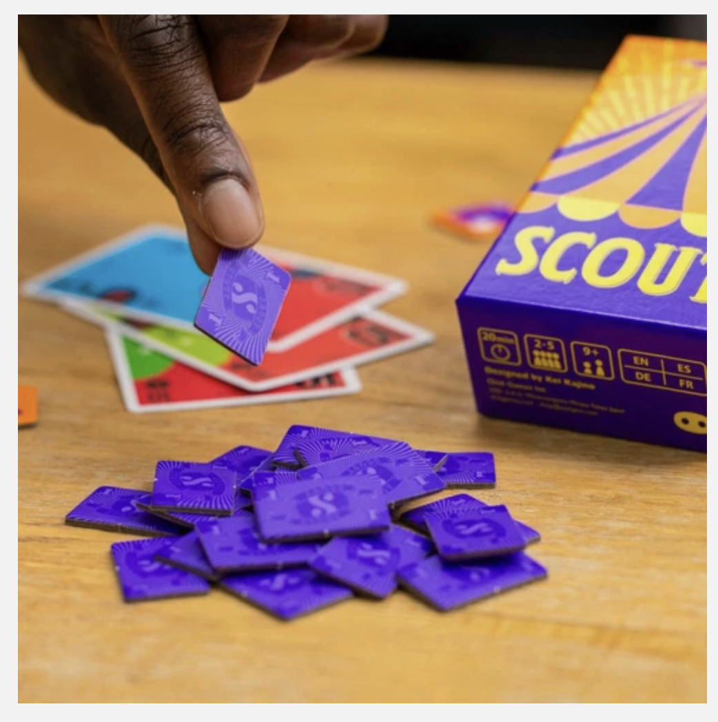 Oink Games Scout Card Game 2-5 Players - Fun Circus Family Game