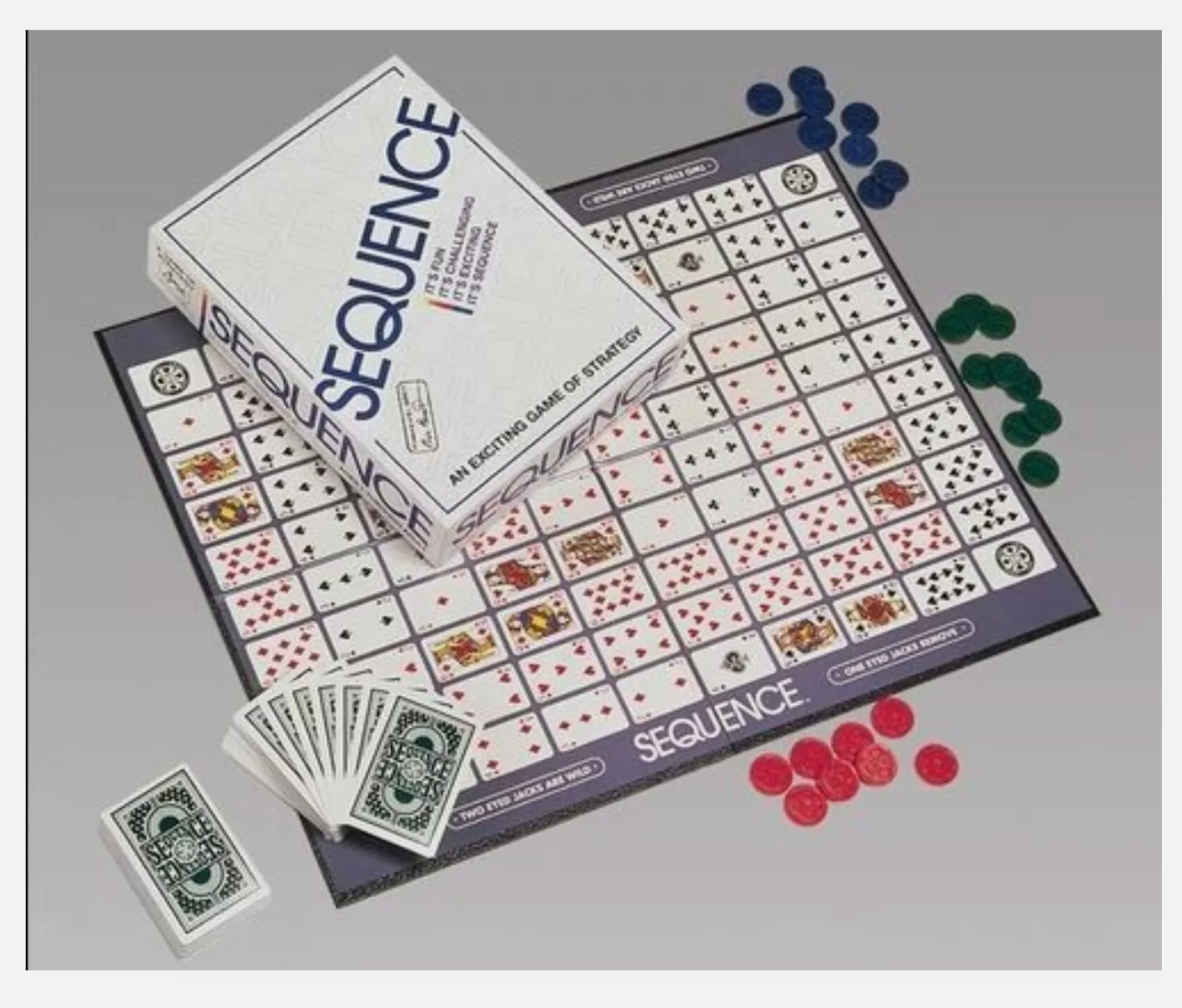 Sequence Board Game Fun Family Friendly Party Strategy – technsave