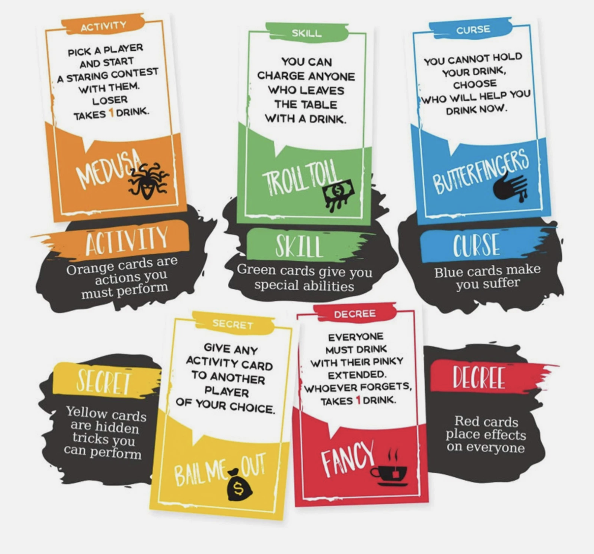 Sotally Tober Drinking Games for Adults Fun Adult Party Card Game New