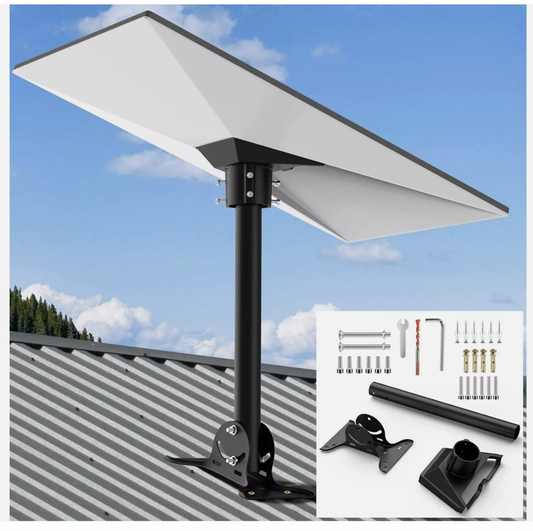 For Starlink Roof Mount Gen 3, 180° Adjustable Starlink Pivot Mount, Heavy Duty