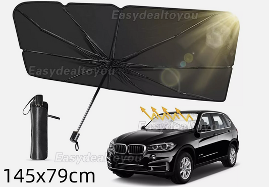 Car Windshield Sunshade Umbrella Foldable Front Window Cover Visor Sun Shade UV