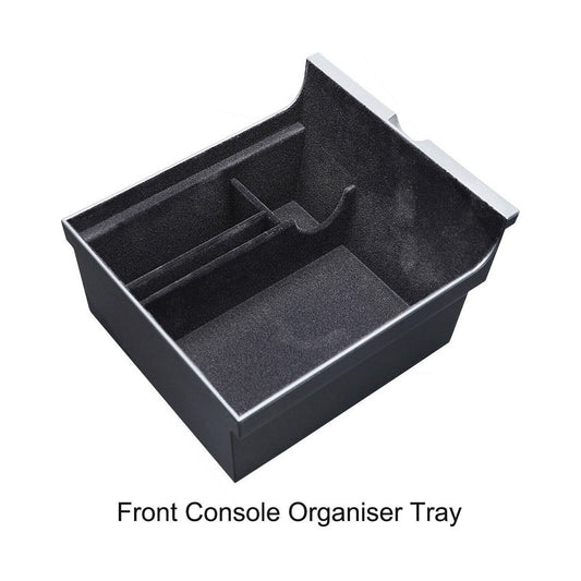 For Tesla Model 3 Y 2021-2022 Center Console Organiser Fabric Finish Tray