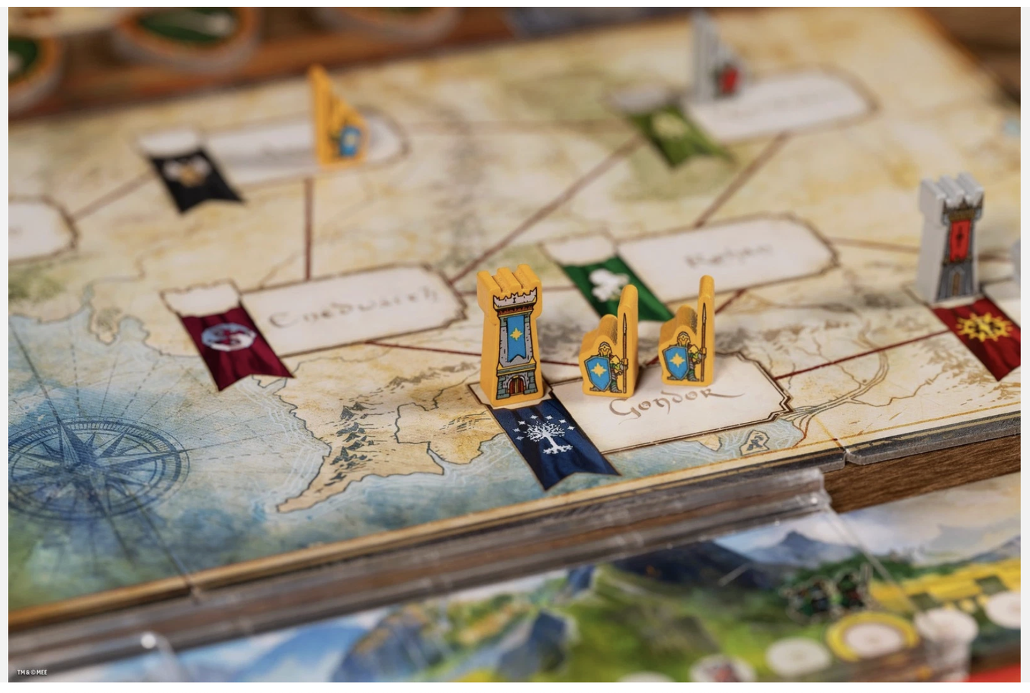 The Lord of The Rings: Duel for Middle-Earth Board Game