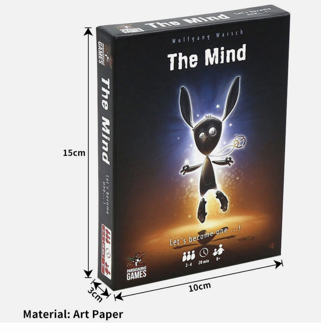 The Mind Card Game Party Puzzle Board Game Team Experience Interactive