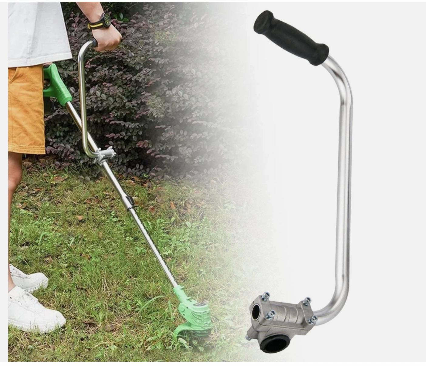 String Trimmer Handle Ergonomic Trimmer Grip Lawn Mower Handle Grip Auxiliary