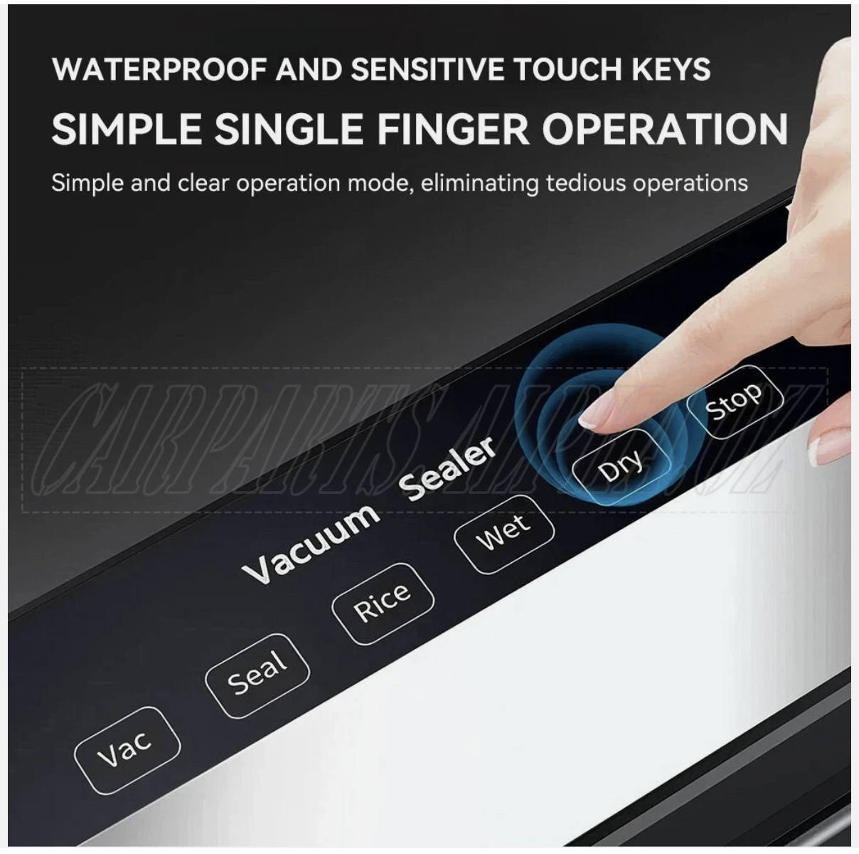 Commercial Vacuum Sealer Machine Fresh Dry Wet Food Saver Storage With 30pc Bags