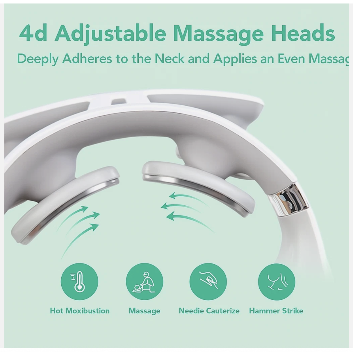 Vitality MagicPro 2.0 Neck Massager with 6 Vibration Modes & 14 Intensity Levels