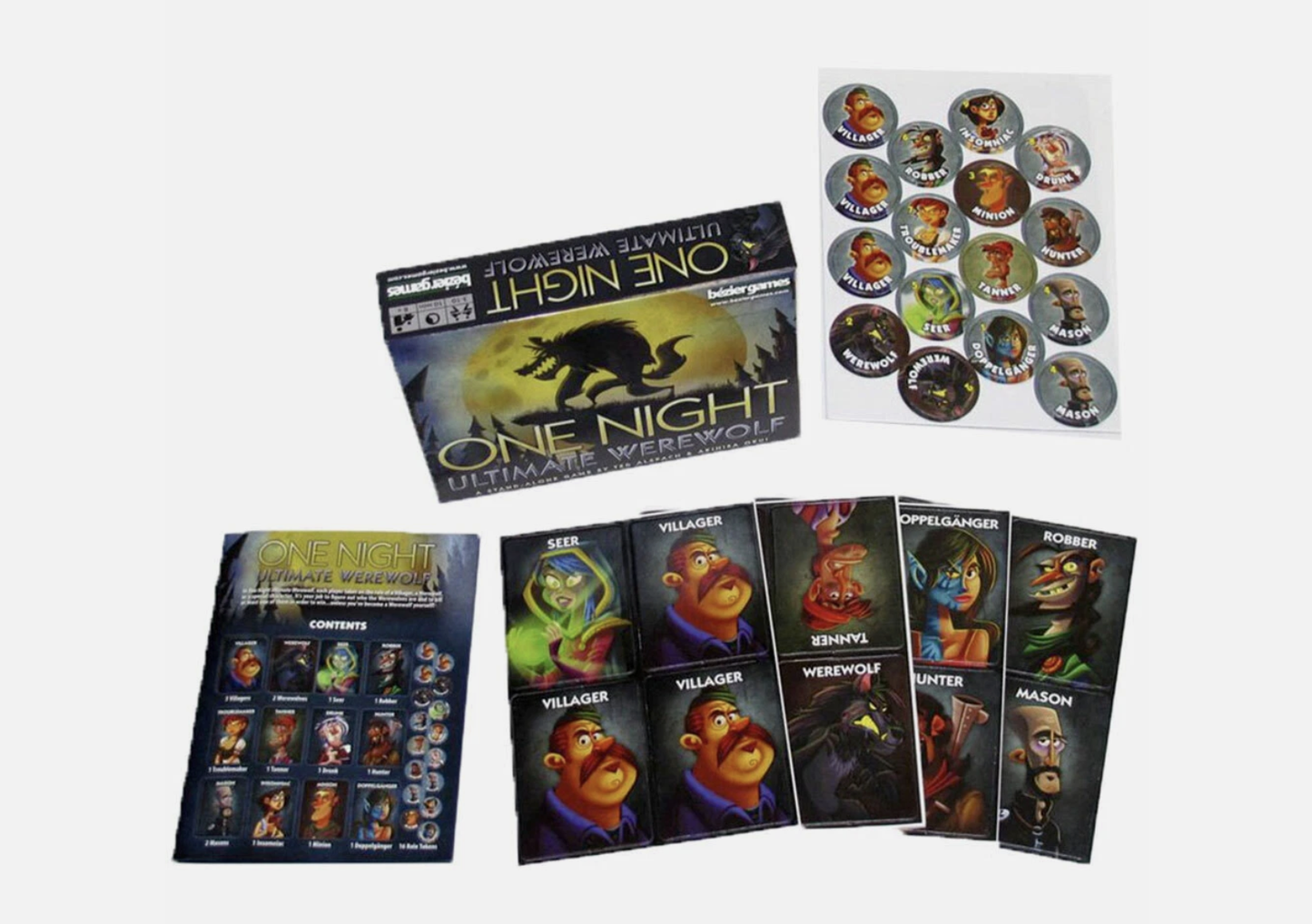 10 Mins Game One Ultimate Werewolf Card Games Night Board
