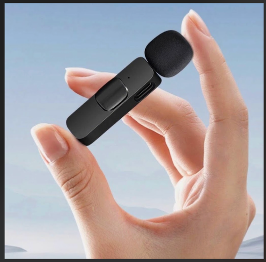 Wireless USB-C Lavalier Microphone for Phones – Vlog & Live Streaming