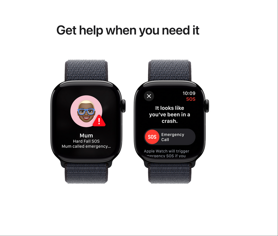 Apple Watch Series 10 (GPS + Cellular) 46mm - Jet Black Aluminium Case
