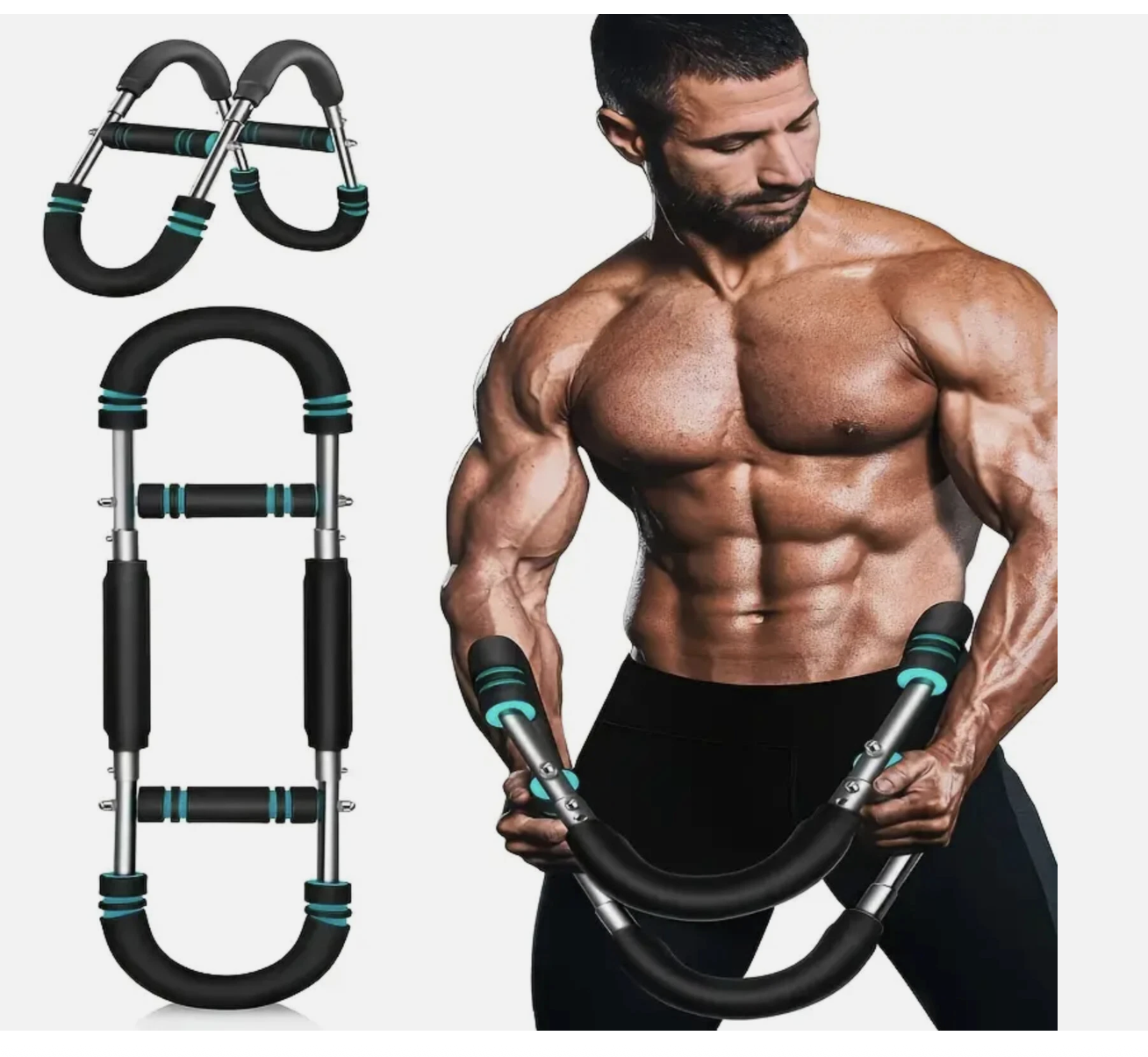 Adjustable Arm Trainer 3 Levels Detachable Chest Training Twister Home Workout