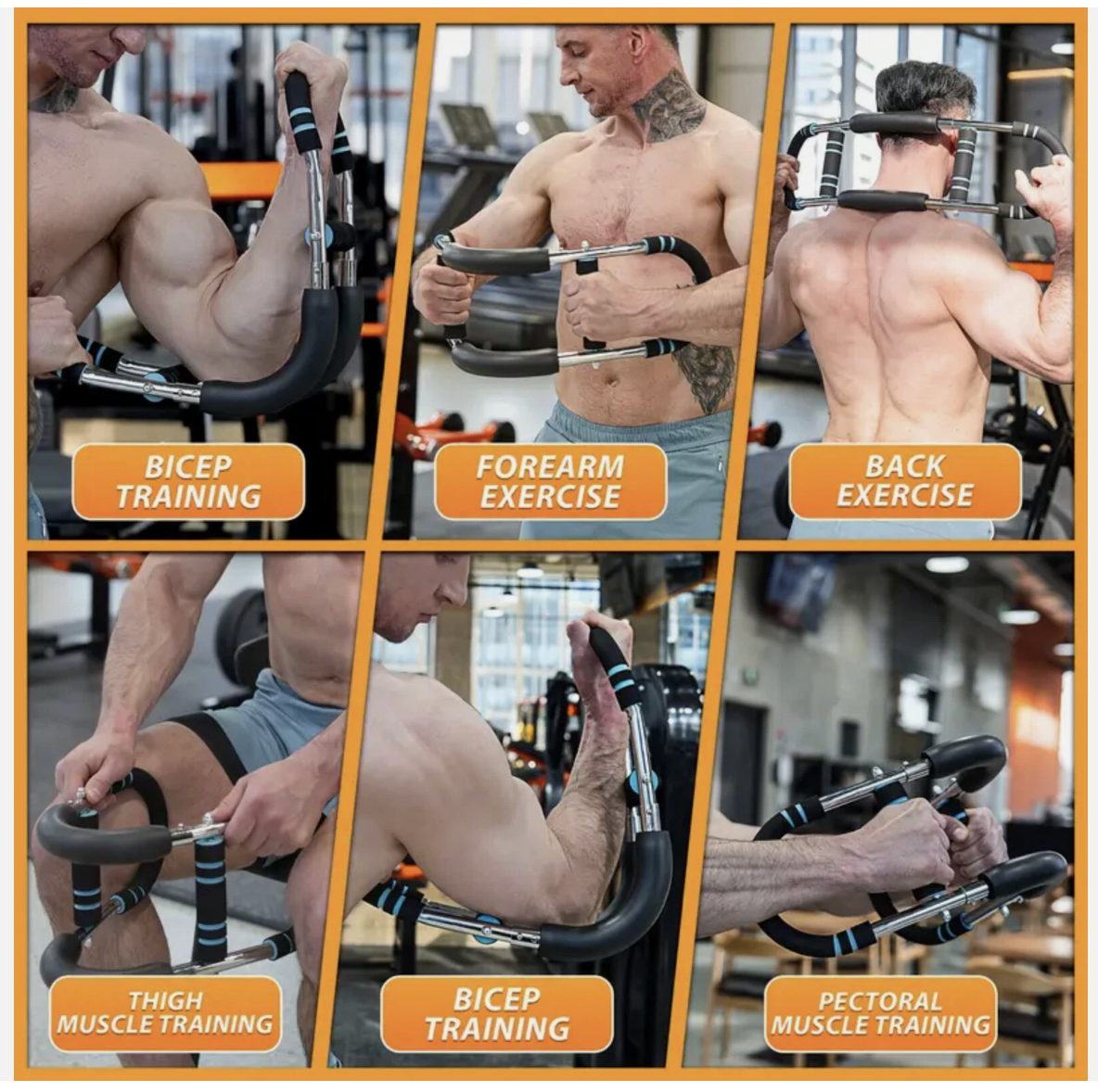 Adjustable Arm Trainer 3 Levels Detachable Chest Training Twister Home Workout