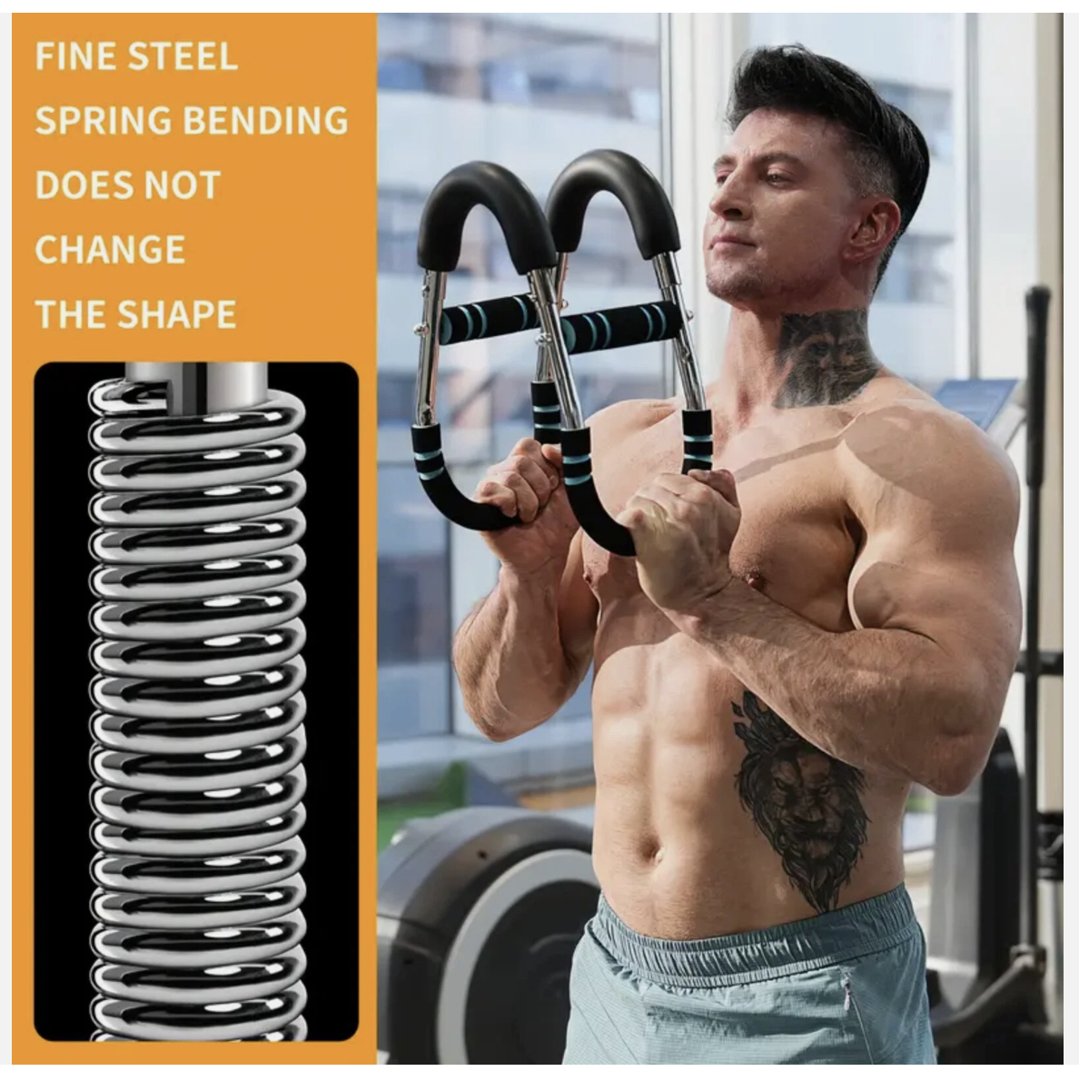Adjustable Arm Trainer 3 Levels Detachable Chest Training Twister Home Workout