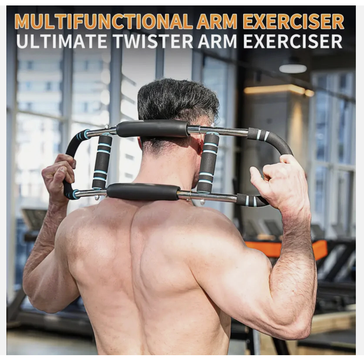 Adjustable Arm Trainer 3 Levels Detachable Chest Training Twister Home Workout
