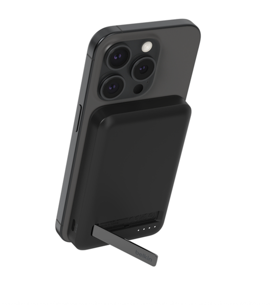 Belkin BoostCharge Pro Qi2 15W 5K Magnetic Power Bank - Black