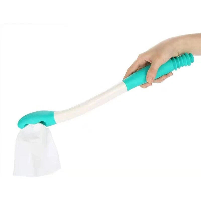 Loading toilet tissue onto the aid