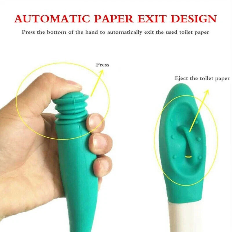 Automatic paper release button