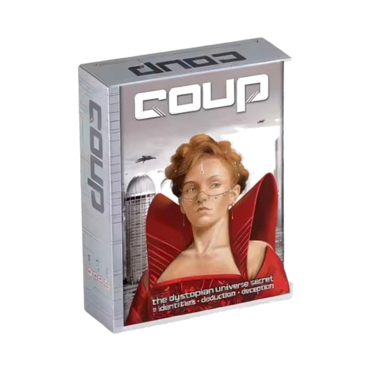 Coup Strategy Bluffing Card Game NZ Stock — product on white background