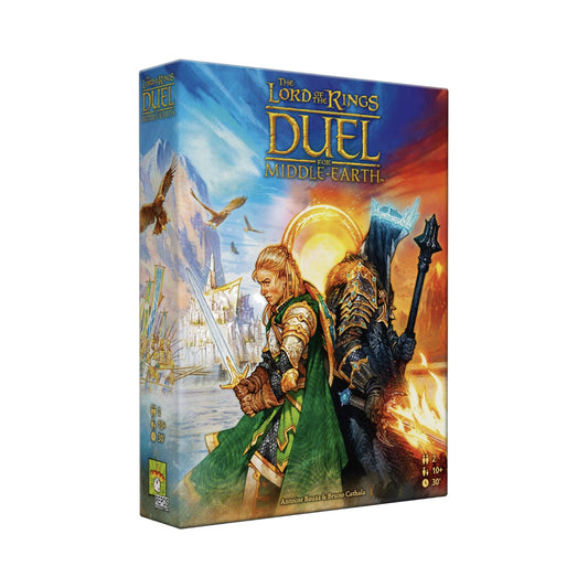 The Lord of the Rings: Duel for Middle-earth Board Game Ages 10+ NZ Stock — product on white background