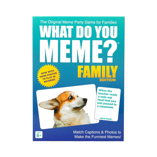What Do You Meme? Family Edition Card Game Ages 8+ NZ Stock — product on white background