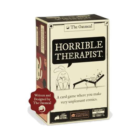Horrible Therapist by Exploding Kittens Card Game NZ Stock — product on white background