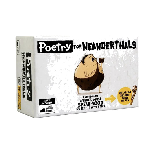 Poetry for Neanderthals Card Game Ages 7+ NZ Stock — product on white background