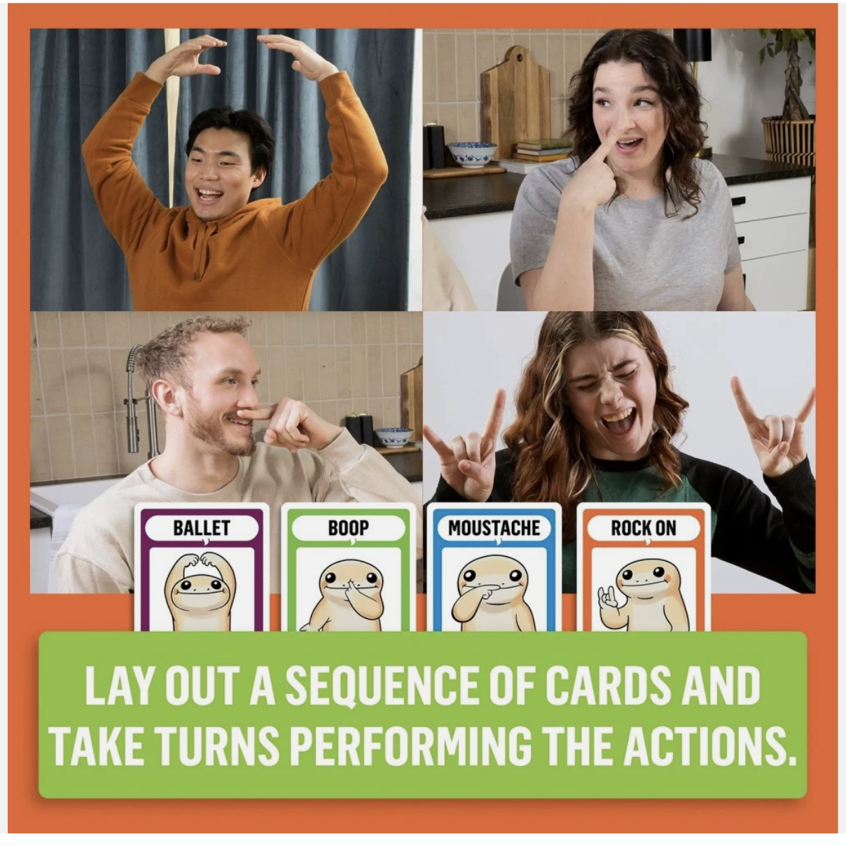 Coyote Party Game, Action-Packed Party Card Games, for Friends, Teens