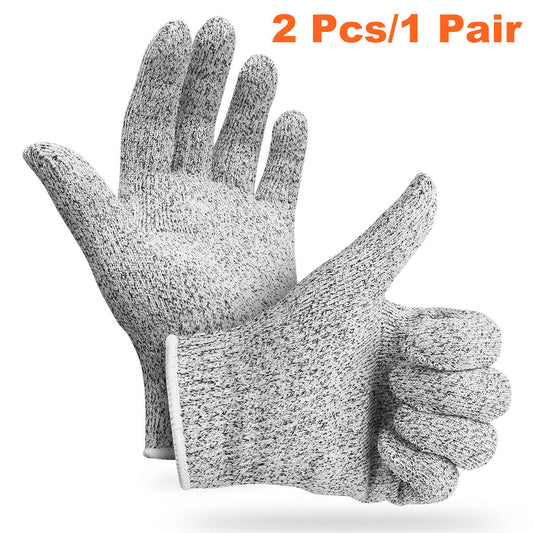 Cut Resistant Gloves Anti-Cutting Food Grade Level 5 Kitchen Butcher Protection